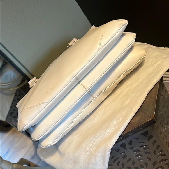 💎 🛑 1 hour sale. Kate Spade, White Leather Women's Bag, with dust bag - Picture 12 of 13